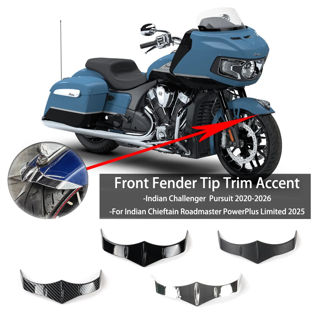 Motorcycle Accessories Front Fender Leading Trailing Edge Tip Fairing Trim Cover For Indian Challenger Pursuit 2020-2025 2026
Motorcycle Accessories Front Fender Leading Trailing Edge Tip Fairing Trim Cover For Indian Challenger Pursuit 2020-2025 2026
