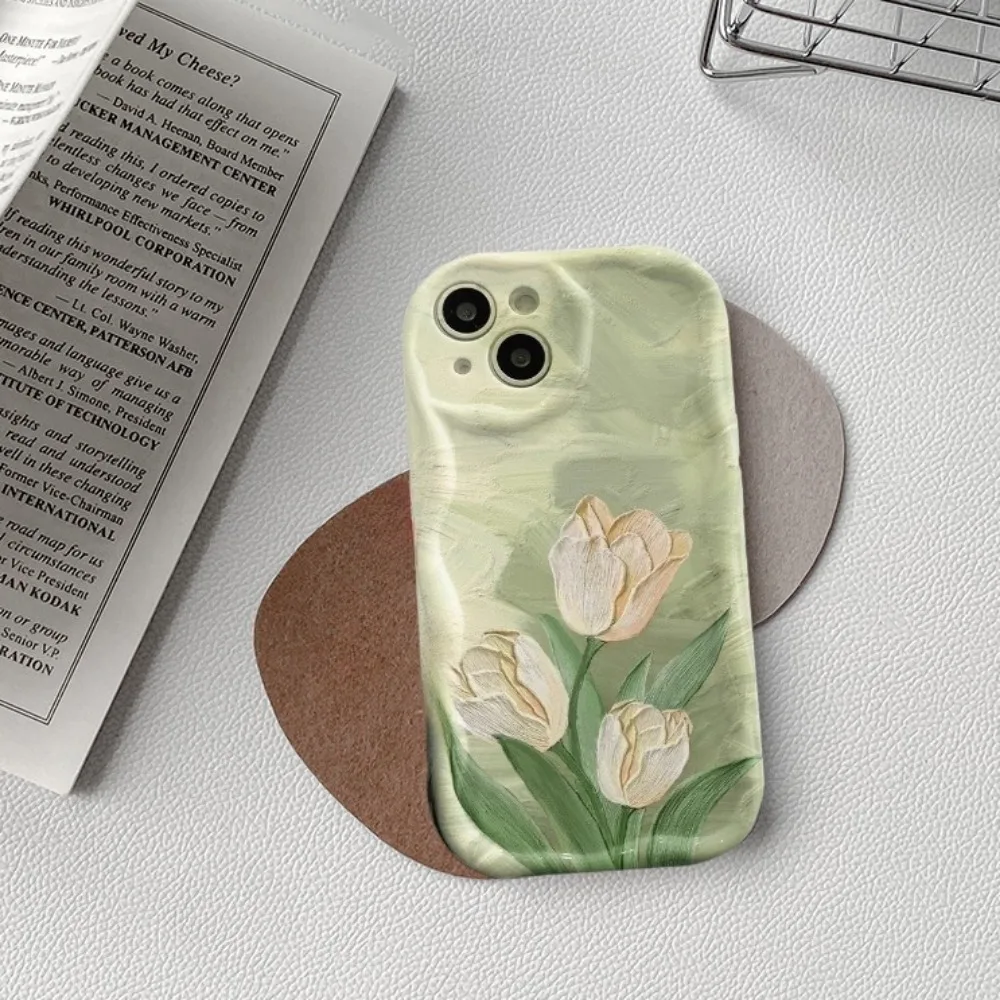 Spring Tulip Mobile Phone Case for VIVOY300PRO Y200I Y100 Elegant Green All-inclusive Anti-drop Protective Cover
Spring Tulip Mobile Phone Case for VIVOY300PRO Y200I Y100 Elegant Green All-inclusive Anti-drop Protective Cover