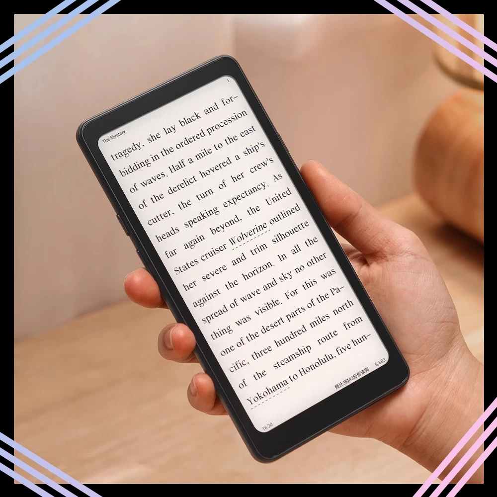 iReader Tango E-Book Reader Ink Screen 1648*824 6.13 inches 300PPI Reader Eye Protection 3900mAh Lightweight E-Book Reader
iReader Tango E-Book Reader Ink Screen 1648*824 6.13 inches 300PPI Reader Eye Protection 3900mAh Lightweight E-Book Reader