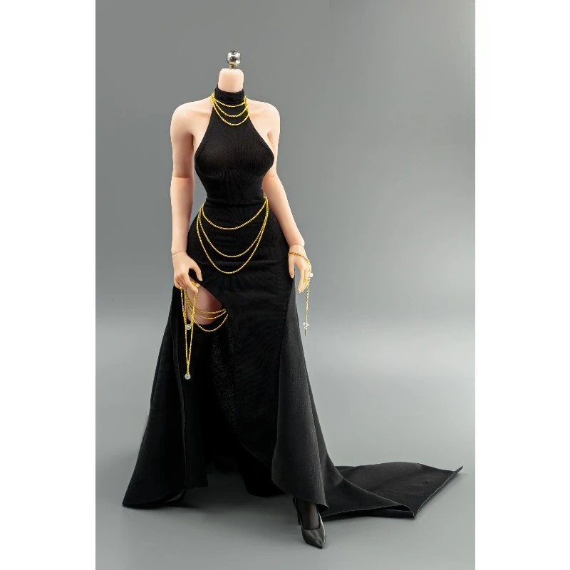 1/6 Scale Female Evening Dress Socks Set Jewelry Accessories Soldier Clothes Model for 12inch Action Figures VCD-02 Body
1/6 Scale Female Evening Dress Socks Set Jewelry Accessories Soldier Clothes Model for 12inch Action Figures VCD-02 Body