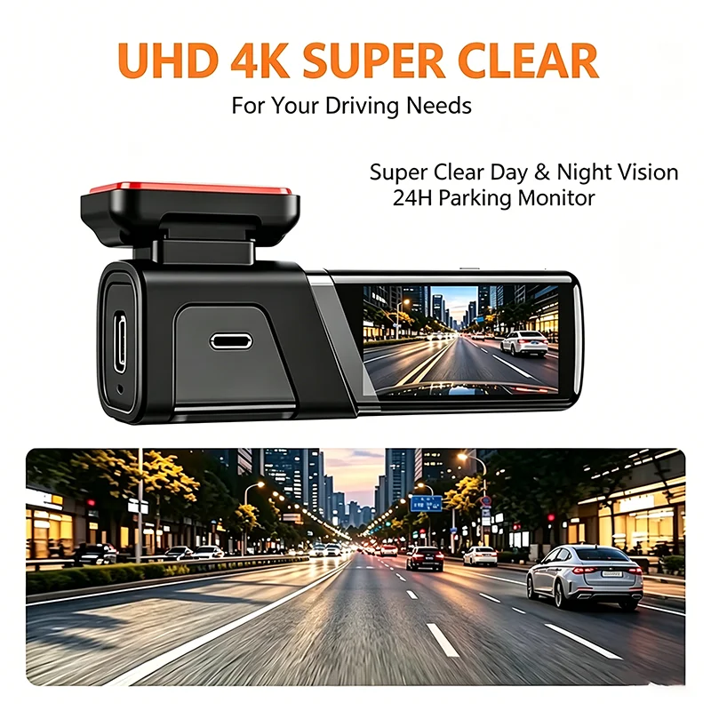A59 DVR-8888 4K Ultra Clear Screenless Dash Cam Mobile WiFi Connected Hidden Style Car Recording Device
A59 DVR-8888 4K Ultra Clear Screenless Dash Cam Mobile WiFi Connected Hidden Style Car Recording Device