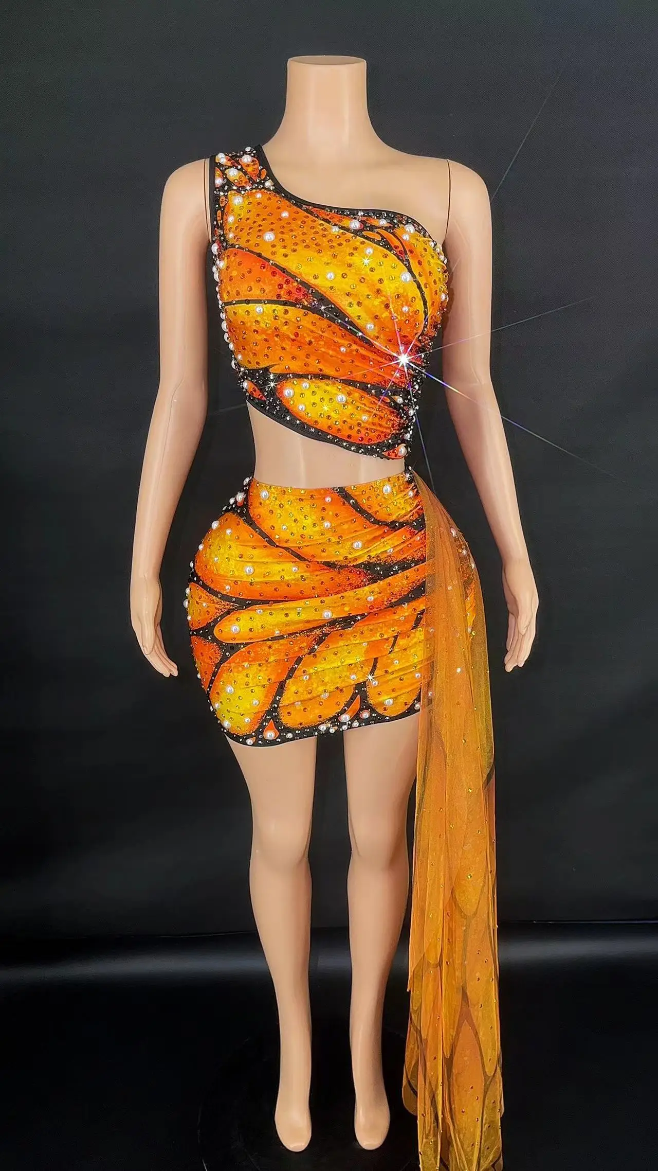 Luxurious Full Rhinestones Short Dress for Women Evening Prom Celebrate Dress Sexy Mesh Transparent Singer Show Stage Wear
Luxurious Full Rhinestones Short Dress for Women Evening Prom Celebrate Dress Sexy Mesh Transparent Singer Show Stage Wear