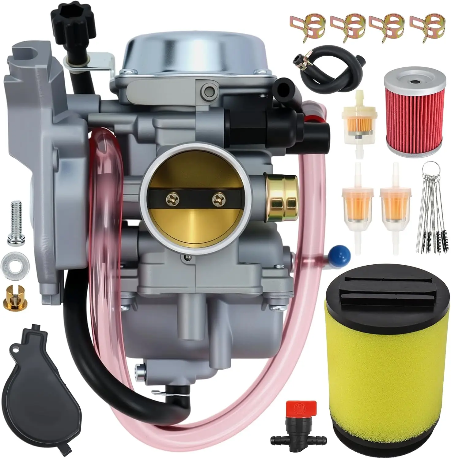 Carburetor for Arctic Cat ATV 250 300 2x4 4x4 2001-2005, Replace 0470-448 0470-427 0470-387 with Oil Filter
Carburetor for Arctic Cat ATV 250 300 2x4 4x4 2001-2005, Replace 0470-448 0470-427 0470-387 with Oil Filter