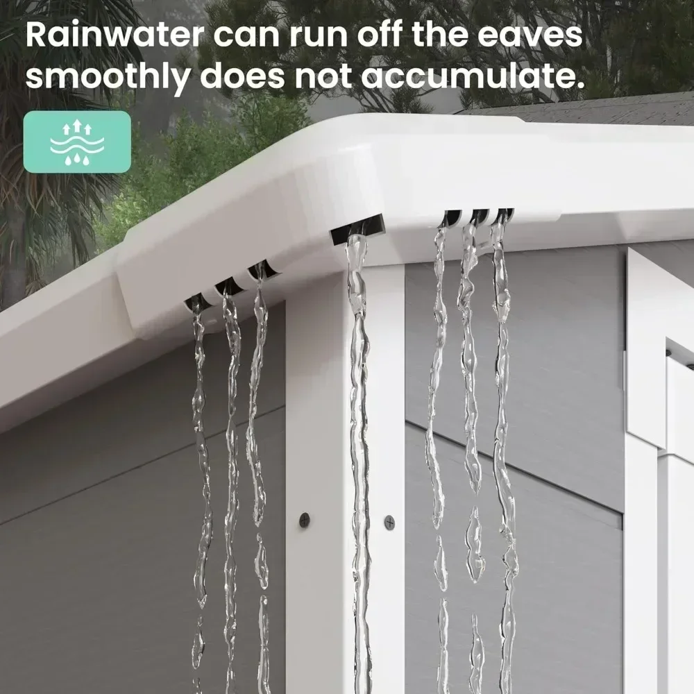 Hot salesOutdoor Resin Storage Shed 6x4.5 FT, Plastic Garden Shed for Bike, Garbage Can, Tool, Outside Sheds with Lockable Door
Hot salesOutdoor Resin Storage Shed 6x4.5 FT, Plastic Garden Shed for Bike, Garbage Can, Tool, Outside Sheds with Lockable Door