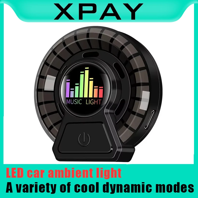 Car Household Use Music Rhythm Atmosphere Lamp LED Light RGB Sound Control Control Colorful DJ Sound Pickup Lamps Accessory
Car Household Use Music Rhythm Atmosphere Lamp LED Light RGB Sound Control Control Colorful DJ Sound Pickup Lamps Accessory