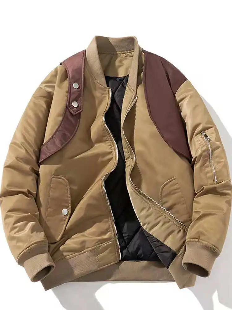 American Retro Baseball Jaet Men's Trendy Brand Workwear Cotton Pilot Jaet Student Loose Thiened Outerwear
American Retro Baseball Jaet Men's Trendy Brand Workwear Cotton Pilot Jaet Student Loose Thiened Outerwear