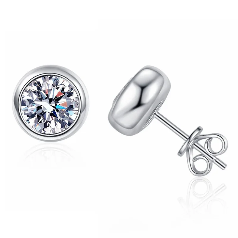 Luxury Classic High Quality S925 Sterling Silver VVS1 D color 1 Carat Moissanite Diamond Bubble Earrings For Women Jewelry Gift
Luxury Classic High Quality S925 Sterling Silver VVS1 D color 1 Carat Moissanite Diamond Bubble Earrings For Women Jewelry Gift