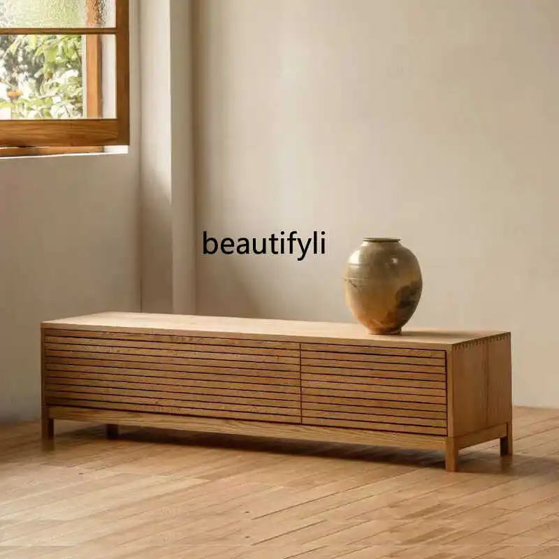 Nordic solid wood TV cabinet Japanese log wind small apartment ash wood storage cabinet floor cabinet living room
Nordic solid wood TV cabinet Japanese log wind small apartment ash wood storage cabinet floor cabinet living room