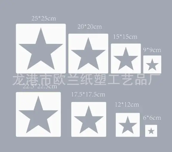 8 Pcs Decorative Template Painting Templates Stencils Craft for Diy Plastic Small
8 Pcs Decorative Template Painting Templates Stencils Craft for Diy Plastic Small
