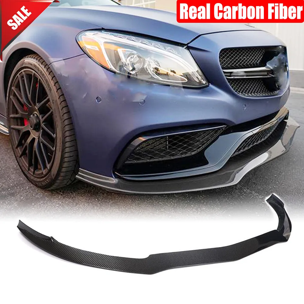 Real Carbon Front Bumper Lip Chin Spoiler Splitters For Mercedes-Benz C-Class C205 C63 S 2-Door 2015-2019 Body Kit Accessories
Real Carbon Front Bumper Lip Chin Spoiler Splitters For Mercedes-Benz C-Class C205 C63 S 2-Door 2015-2019 Body Kit Accessories