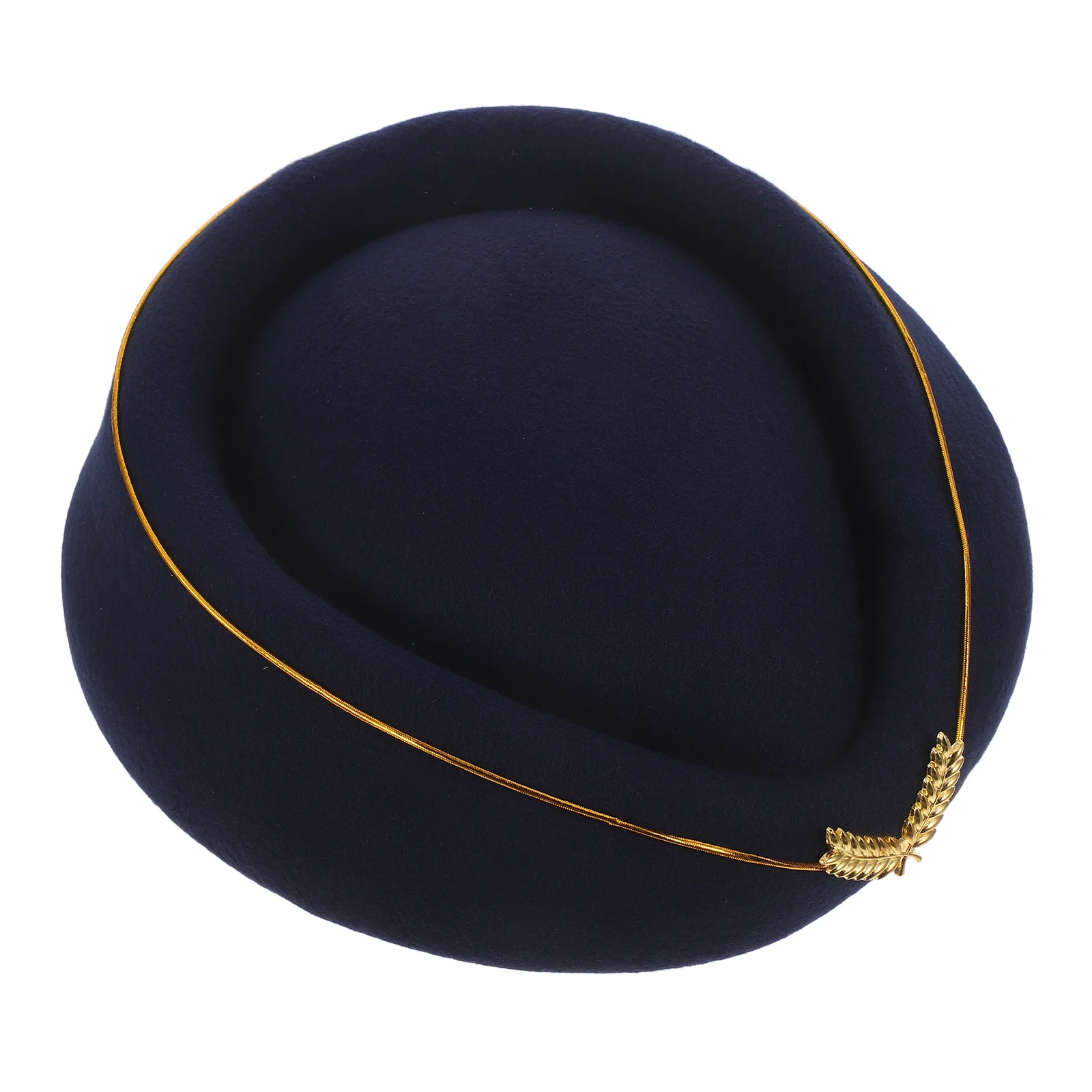 Woolen Air Stewardess Hat Flight Attendant Cap Navy Blue Size M Comfortable Decorative Prop for Cosplay Performance
Woolen Air Stewardess Hat Flight Attendant Cap Navy Blue Size M Comfortable Decorative Prop for Cosplay Performance