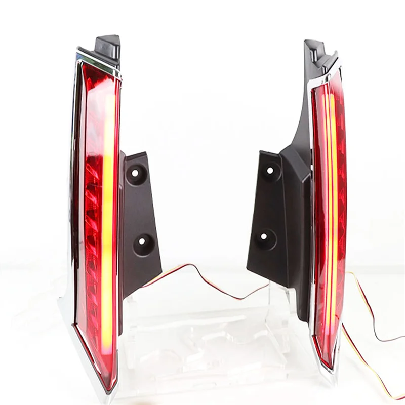 Car 3-In-1 Functions LED Rear Fog Lamp Brake Light Dynamic Turn Signal Pillar Light For-Nissan X-Trail T32 2014-2020
Car 3-In-1 Functions LED Rear Fog Lamp Brake Light Dynamic Turn Signal Pillar Light For-Nissan X-Trail T32 2014-2020