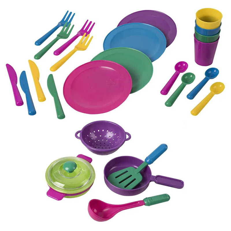 Children's Play House Tableware Accessories, Dinner Plates, Knives and Spoons, Kitchen Utensils Accessories Cooking Toys
Children's Play House Tableware Accessories, Dinner Plates, Knives and Spoons, Kitchen Utensils Accessories Cooking Toys