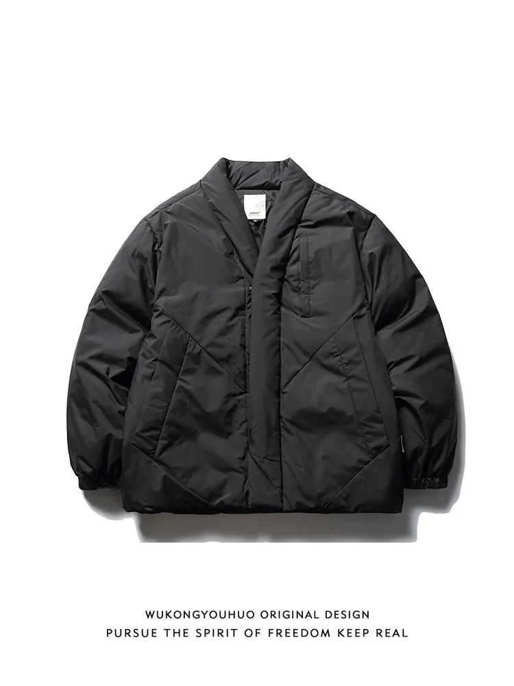 Теплая хлопковая куртка для мужчин, зимняя, модная, свободного кроя, парная, для молодежи, с уникальным дизайном цвета
Теплая хлопковая куртка для мужчин, зимняя, модная, свободного кроя, парная, для молодежи, с уникальным дизайном цвета