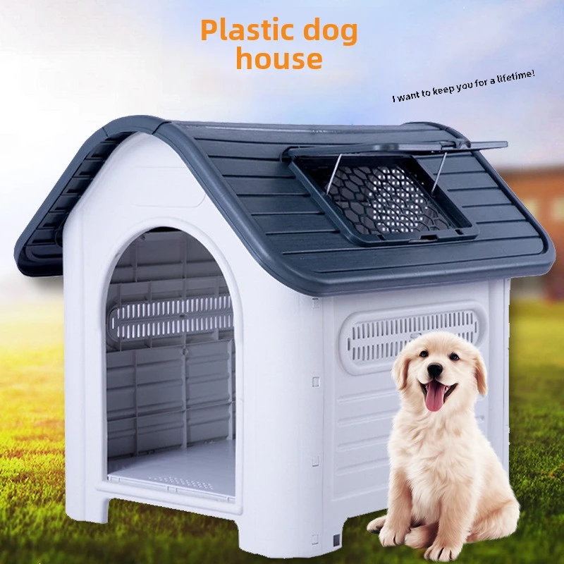 All - Season Outdoor Dog House. Rainproof Plastic Shelter for Small, Medium, Large Dogs. Waterproof Kennel
All - Season Outdoor Dog House. Rainproof Plastic Shelter for Small, Medium, Large Dogs. Waterproof Kennel