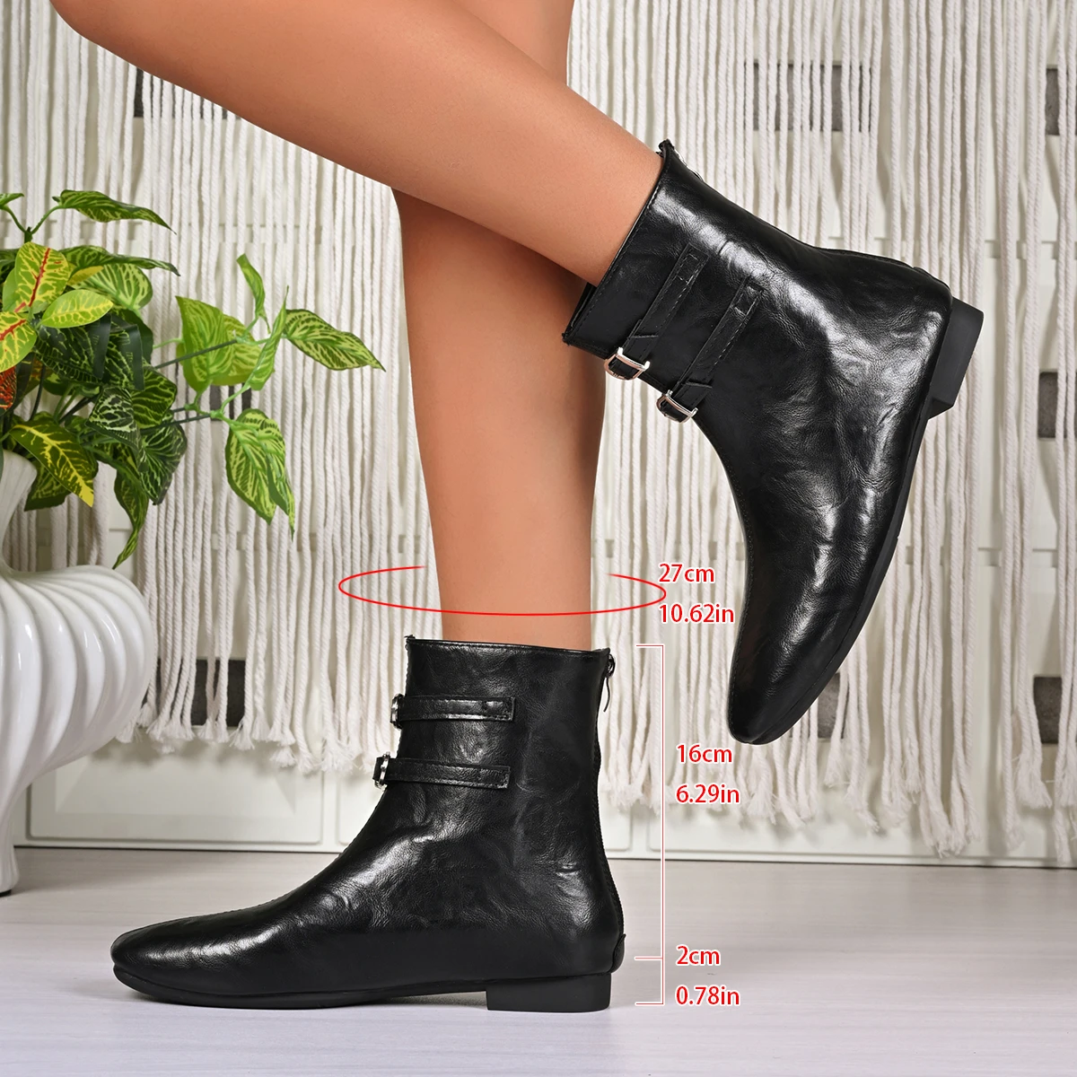Flats Women's Ankle Boots Designer Suede Shoes Winter 2025 Fashion Trend Chelsea Boots New Walking Goth Short Mujer De Botas
Flats Women's Ankle Boots Designer Suede Shoes Winter 2025 Fashion Trend Chelsea Boots New Walking Goth Short Mujer De Botas