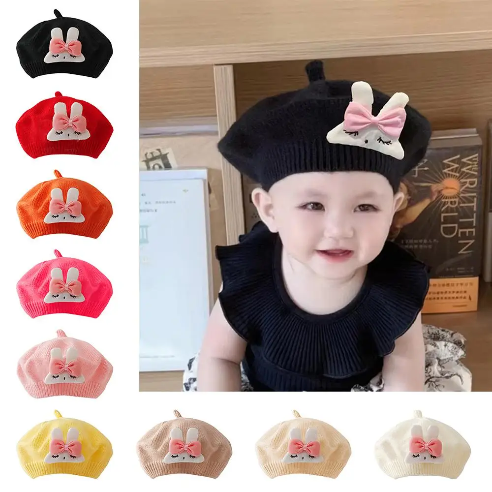 Kawaii Bow Baby Beret Hat Spring Autumn Artist Knit Beanie Cap Korean 6-36 Months Toddler Princess Painter Cap for Boys Girls 
Kawaii Bow Baby Beret Hat Spring Autumn Artist Knit Beanie Cap Korean 6-36 Months Toddler Princess Painter Cap for Boys Girls