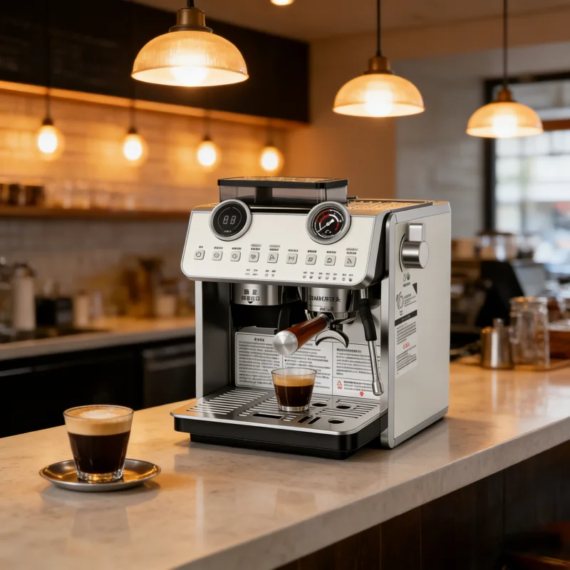 Fully Automatic Coffee Machine With Dual Boiler 9 Bar Pressure Milk Frother Commercial & Household Grade For Home Use
Fully Automatic Coffee Machine With Dual Boiler 9 Bar Pressure Milk Frother Commercial & Household Grade For Home Use
