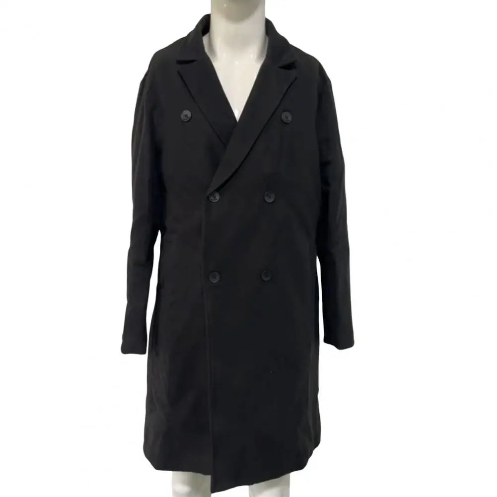 Мужское однотонное пальто в английском стиле, двубортный длинный плащ, повседневные зимние мужские модные теплые куртки, верхняя одежда средней длины
Мужское однотонное пальто в английском стиле, двубортный длинный плащ, повседневные зимние мужские модные теплые куртки, верхняя одежда средней длины