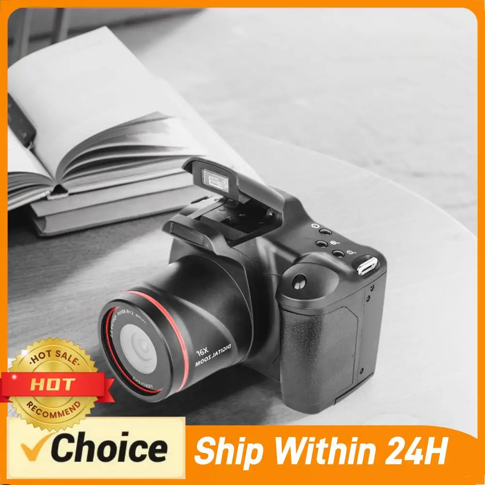 1080P 16MP Digital Camera 16X Zoom Camcorder with 2.4 Inch LCD Screen Vlogging Camera for Photography
1080P 16MP Digital Camera 16X Zoom Camcorder with 2.4 Inch LCD Screen Vlogging Camera for Photography