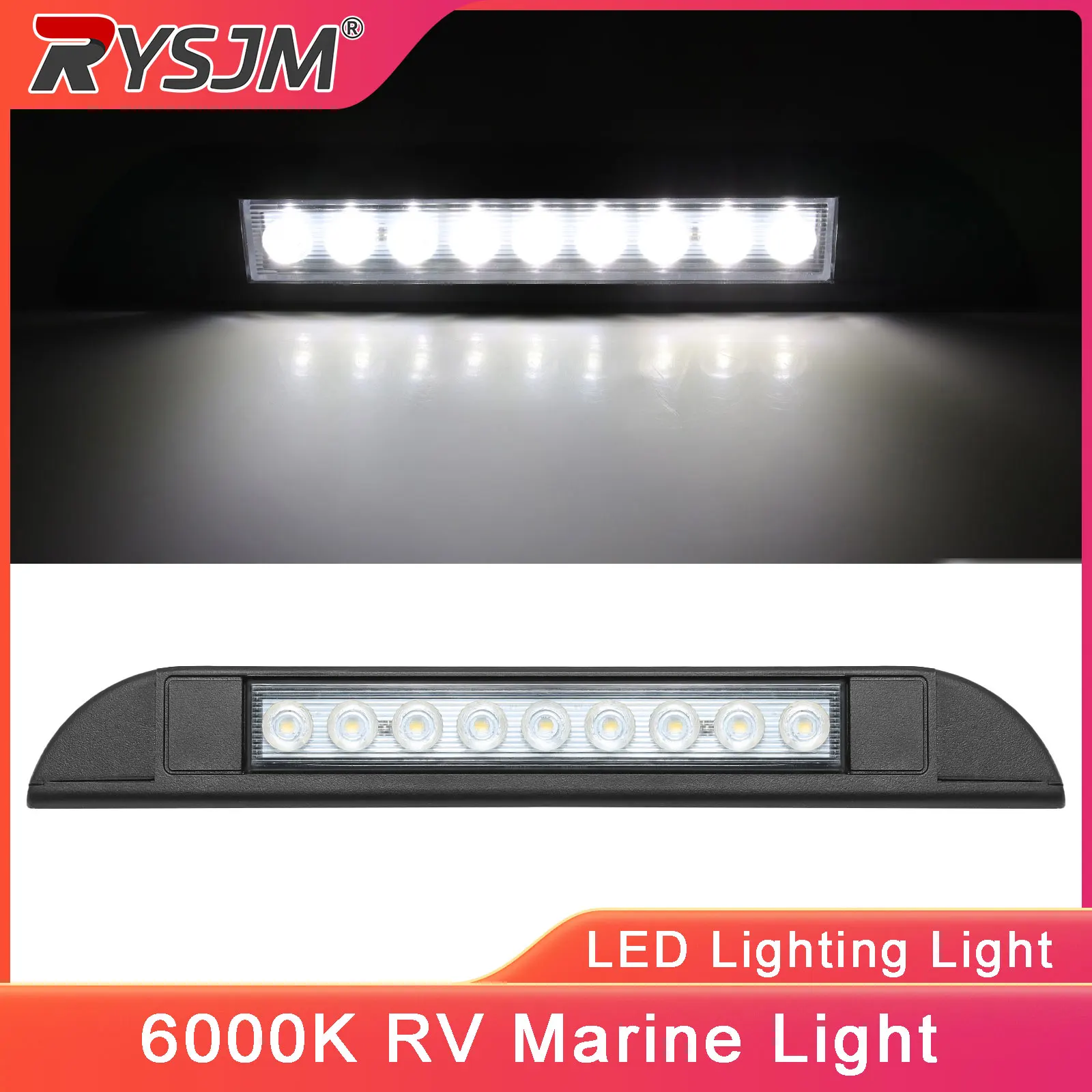 12V/24V RV LED Awning Porch Light Outdoor Camping Light Waterproof Motorhome Caravan Van Camper Trailer Interior Wall Lamps
12V/24V RV LED Awning Porch Light Outdoor Camping Light Waterproof Motorhome Caravan Van Camper Trailer Interior Wall Lamps