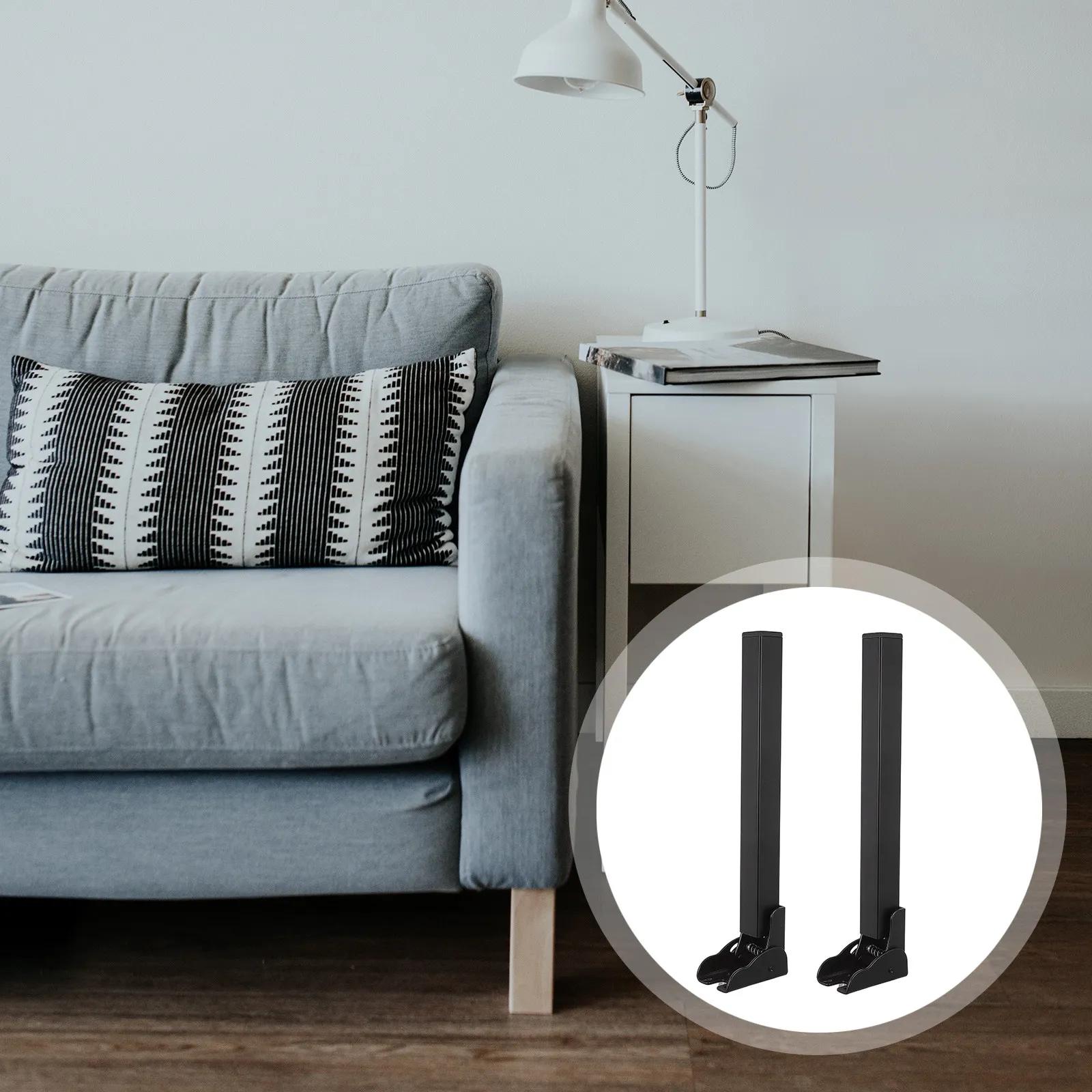 2Pcs Folding Sofa Bed Legs Self-Locking Hinge Folding Legs Heavy Duty Steel Sofa Brackets Foldable Furniture Support Feet
2Pcs Folding Sofa Bed Legs Self-Locking Hinge Folding Legs Heavy Duty Steel Sofa Brackets Foldable Furniture Support Feet