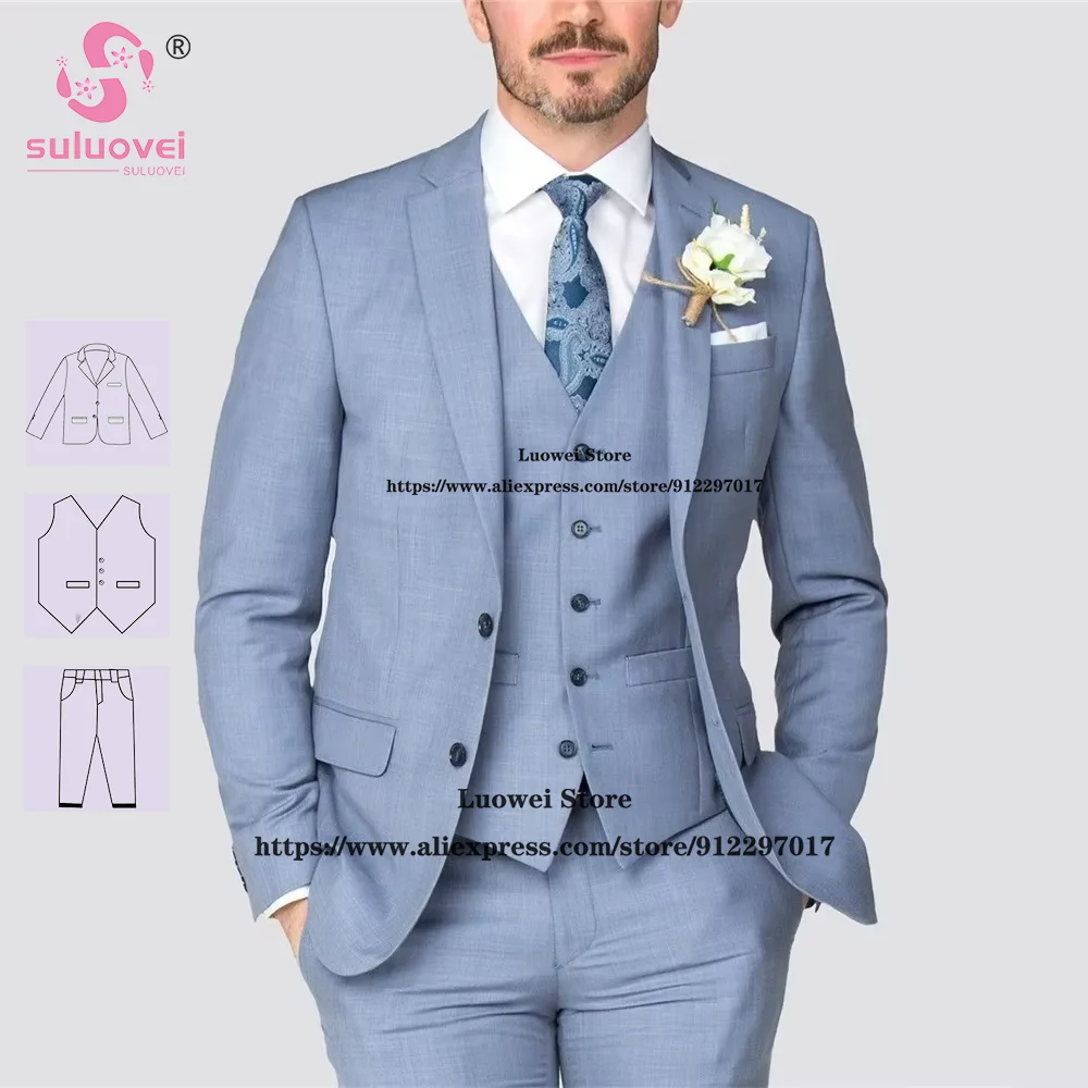 Summer Linen Slim Fit Suits For Men 3 PCS Jacket Vest Pants Set Formal Groom Wedding Notch Lapel Tuxedo Traje De Hombre Elegante
Summer Linen Slim Fit Suits For Men 3 PCS Jacket Vest Pants Set Formal Groom Wedding Notch Lapel Tuxedo Traje De Hombre Elegante