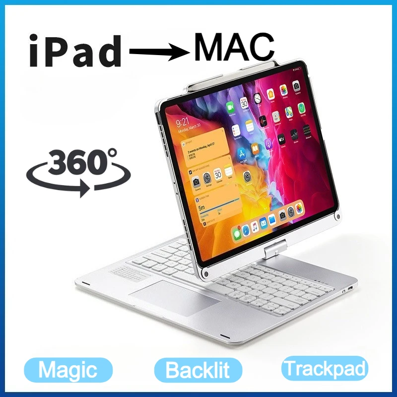 Чехол Magic Keyboard для iPad Air 13 M2 2024, для iPad Pro 12,9 2018 2020 2021 2022 IPad Pro 13 M4 2024 Funda Cover Keyboard
Чехол Magic Keyboard для iPad Air 13 M2 2024, для iPad Pro 12,9 2018 2020 2021 2022 IPad Pro 13 M4 2024 Funda Cover Keyboard