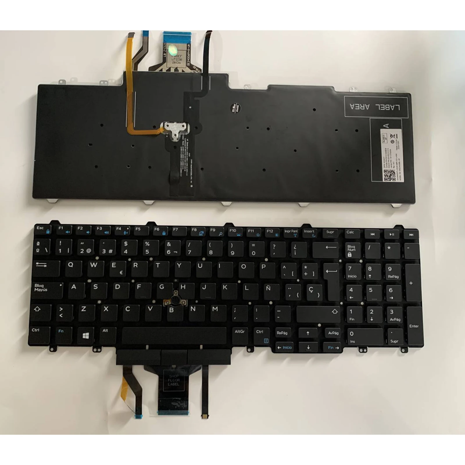 RU UK SP FR US layout Dell Latitude P29E P53F P37F P48F P60F 0T9RCN CN-0FP37Y 0FP37Y FP37Y NSK-LL0BC Laptop Keyboard
RU UK SP FR US layout Dell Latitude P29E P53F P37F P48F P60F 0T9RCN CN-0FP37Y 0FP37Y FP37Y NSK-LL0BC Laptop Keyboard