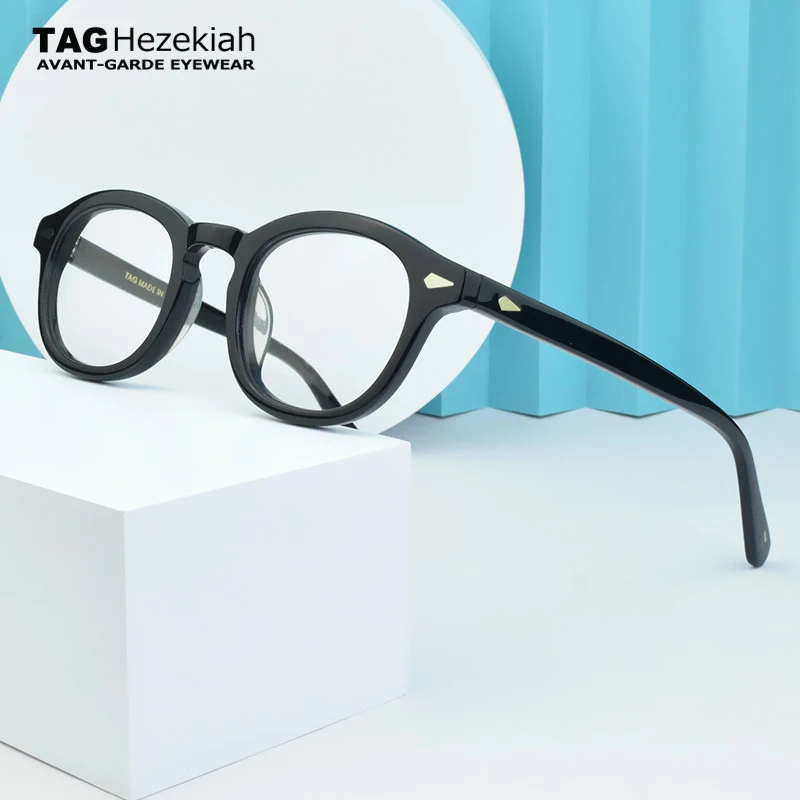Glasses Frame Men Retro Designer Acetate Prescription Eyeglasses Vintage Luxury Brand Computer Round Women Fashion Eyewear 1915
Glasses Frame Men Retro Designer Acetate Prescription Eyeglasses Vintage Luxury Brand Computer Round Women Fashion Eyewear 1915