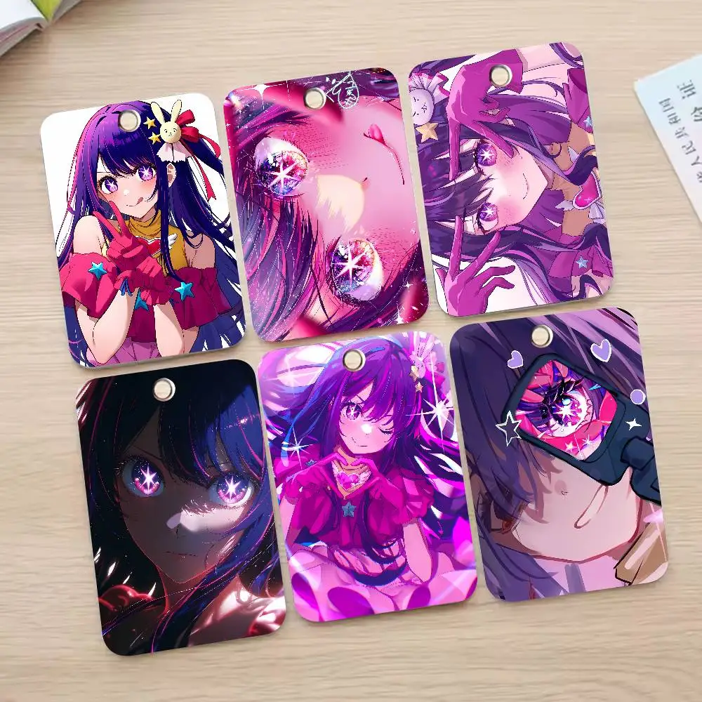 Kawaii Pretty Hot Ai Hoshino Anime Girl Card Holder, Purple Hair Idol Anime PU Case, Durable Access ID Card Protector
Kawaii Pretty Hot Ai Hoshino Anime Girl Card Holder, Purple Hair Idol Anime PU Case, Durable Access ID Card Protector