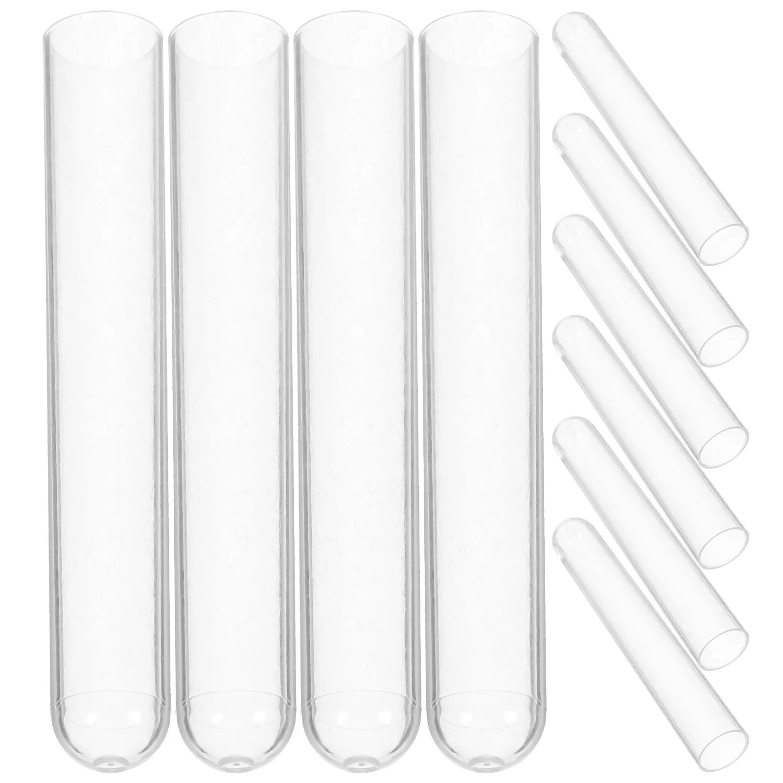 10pcs Plastic Test Tubes Multi-Functional Scientific Experiment Tubes For Chemical Lab Liquid Storage Transparent Centrifugal
10pcs Plastic Test Tubes Multi-Functional Scientific Experiment Tubes For Chemical Lab Liquid Storage Transparent Centrifugal