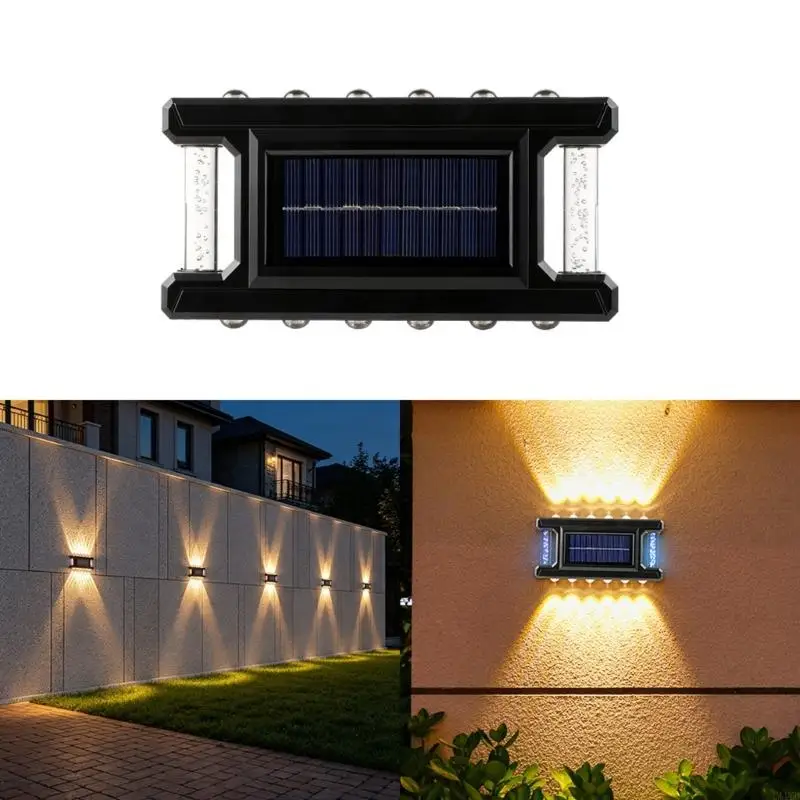 Outdoor Solar Wall Lamps LED Wall Washer Weatherproof Construction Suitable for Garden Yard and Porch Decoration M4YD
Outdoor Solar Wall Lamps LED Wall Washer Weatherproof Construction Suitable for Garden Yard and Porch Decoration M4YD