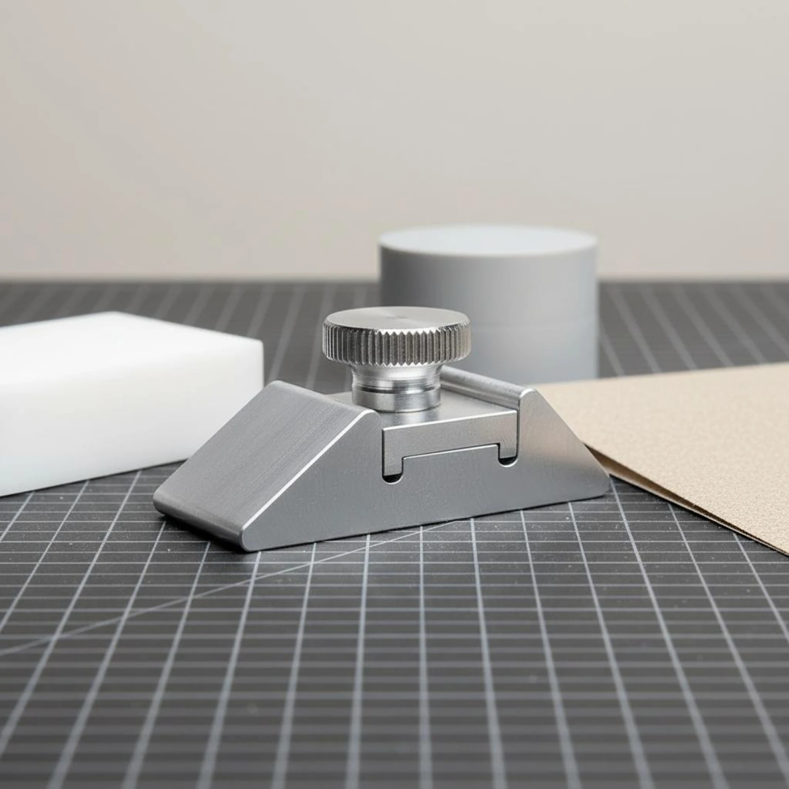 Aluminum Sanding Holder Easy Grip Knob Sandpaper Holder Sanding Block Clamp Stable Support Hand Sander for Craft Table
Aluminum Sanding Holder Easy Grip Knob Sandpaper Holder Sanding Block Clamp Stable Support Hand Sander for Craft Table