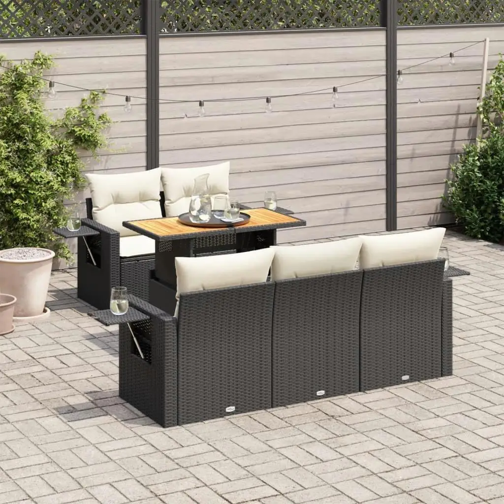 Stylish Black Garden Sofa Set Outdoor Furniture Comfortable Seating for Patio Backyard and Balcony
Stylish Black Garden Sofa Set Outdoor Furniture Comfortable Seating for Patio Backyard and Balcony