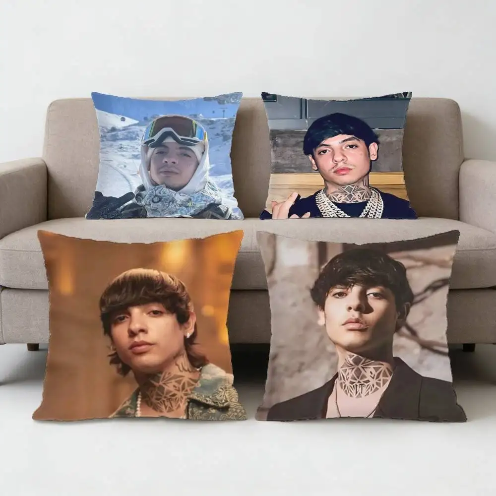 Rapper N-Natanael C-Cano Pillow Case Sofa Living Room Bedroom Headboard Backrest Cushion Square Cushion Nap Time
Rapper N-Natanael C-Cano Pillow Case Sofa Living Room Bedroom Headboard Backrest Cushion Square Cushion Nap Time