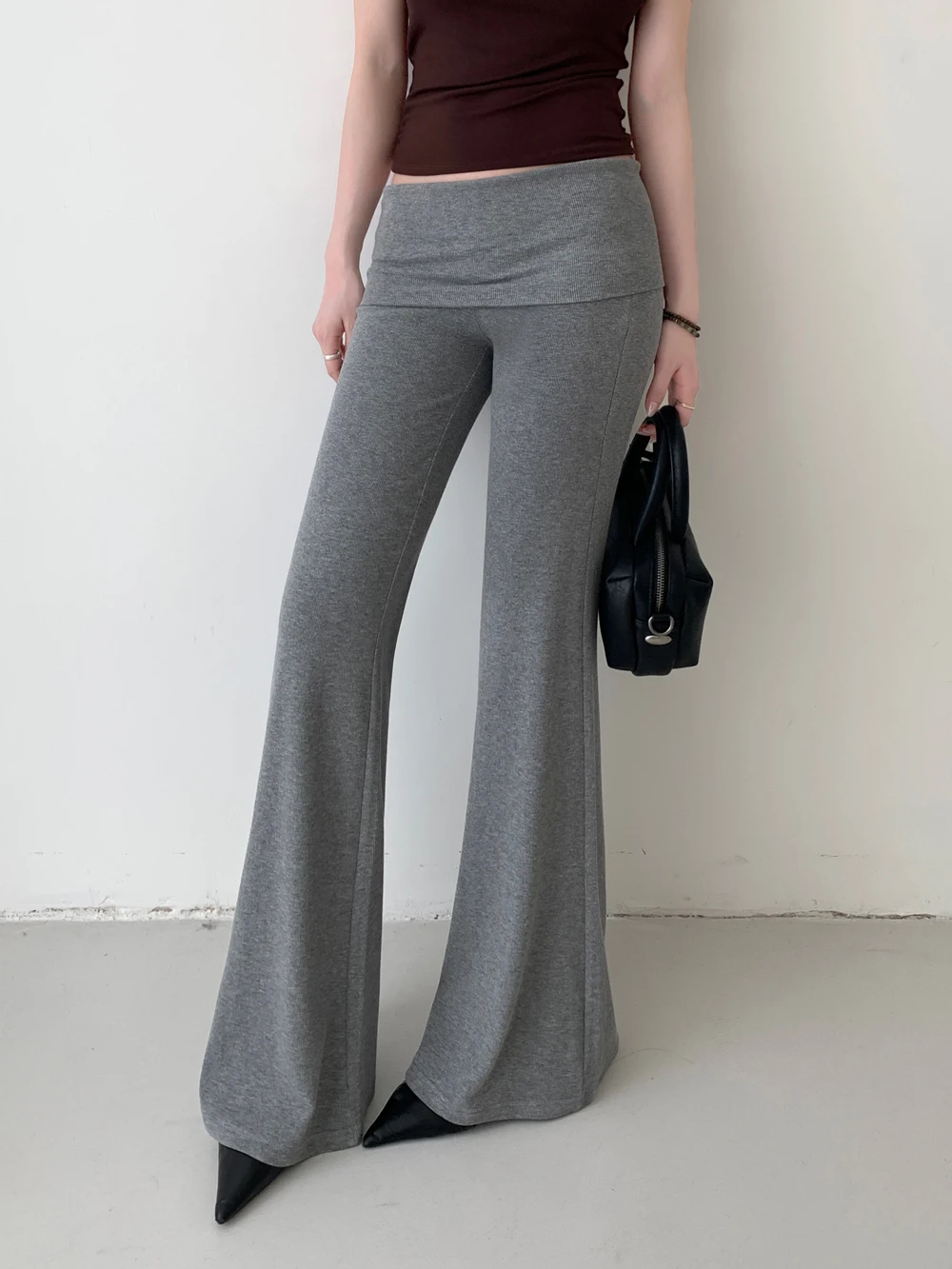 4Colors SML Women High Elastic Waisted Casual Pants Female Spring 2025 Flared Long Trousers Female (XY3749
4Colors SML Women High Elastic Waisted Casual Pants Female Spring 2025 Flared Long Trousers Female (XY3749