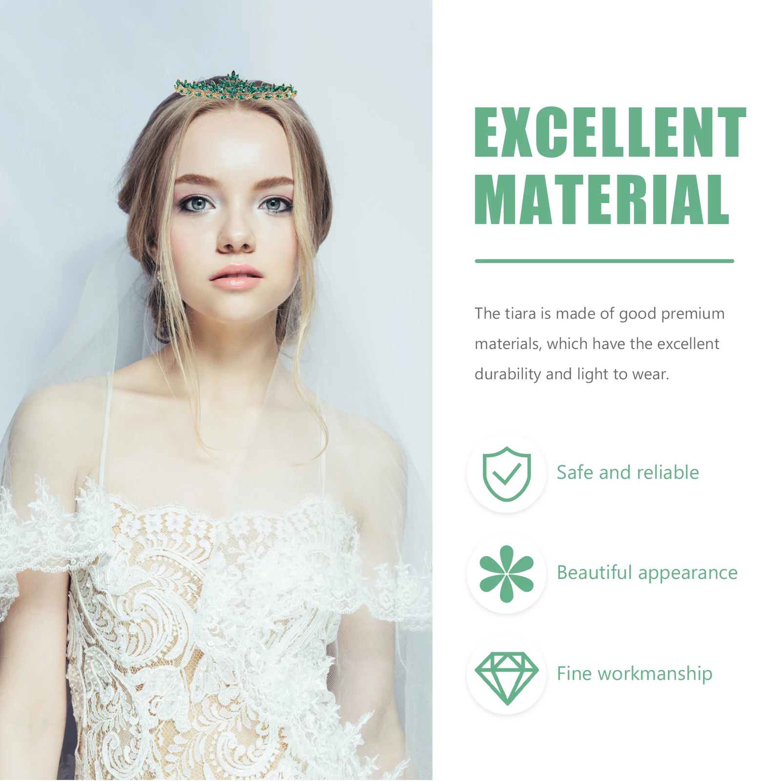 Crystal Crown Headband Bridal Hair Decor Rhinestone Women Headdress Wedding Bride Supplies Alloy DIY Tiara Girls
Crystal Crown Headband Bridal Hair Decor Rhinestone Women Headdress Wedding Bride Supplies Alloy DIY Tiara Girls