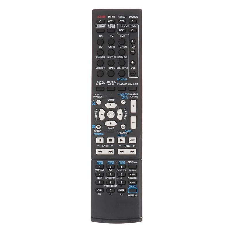 Пульт дистанционного управления подходит для Pioneer VSX-519V-K 523 819H 421 522 521 520 821 1122 AXD7534 AXD7586 AXD7565 AXD7569 AXD758 AXD7536 Series
Пульт дистанционного управления подходит для Pioneer VSX-519V-K 523 819H 421 522 521 520 821 1122 AXD7534 AXD7586 AXD7565 AXD7569 AXD758 AXD7536 Series