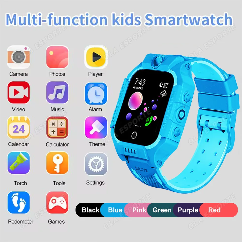 Детские умные часы 2G Sim-карта Детские умные игровые часы SOS-трекер для мальчиков и девочек Студенческие подарки Камера Видеозвонок Смарт-часы Новые
Детские умные часы 2G Sim-карта Детские умные игровые часы SOS-трекер для мальчиков и девочек Студенческие подарки Камера Видеозвонок Смарт-часы Новые