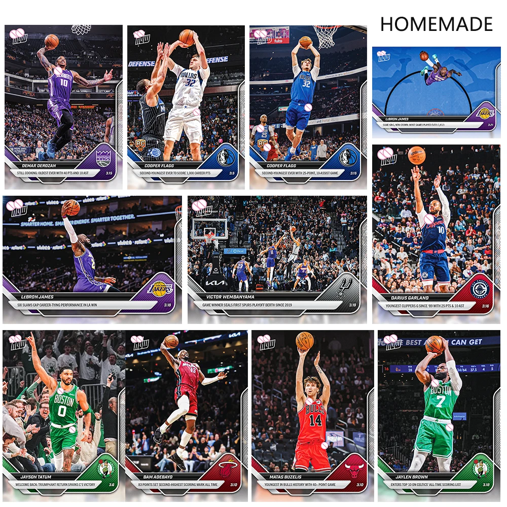 DIY homemade BASKETBALL JAYLEN BROWN LUKA DONCIC JAYSON TATUM COOPER FLAGG Collectible Card Slanted Light Laser Colorful Glitter
DIY homemade BASKETBALL JAYLEN BROWN LUKA DONCIC JAYSON TATUM COOPER FLAGG Collectible Card Slanted Light Laser Colorful Glitter