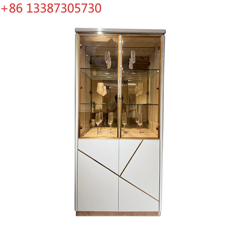 High Quality Modern Dining Room Wine Cabinet Storage Rack Home Bar Corner Luxury Wood Display Glass Living Room Wine Cabinet
High Quality Modern Dining Room Wine Cabinet Storage Rack Home Bar Corner Luxury Wood Display Glass Living Room Wine Cabinet