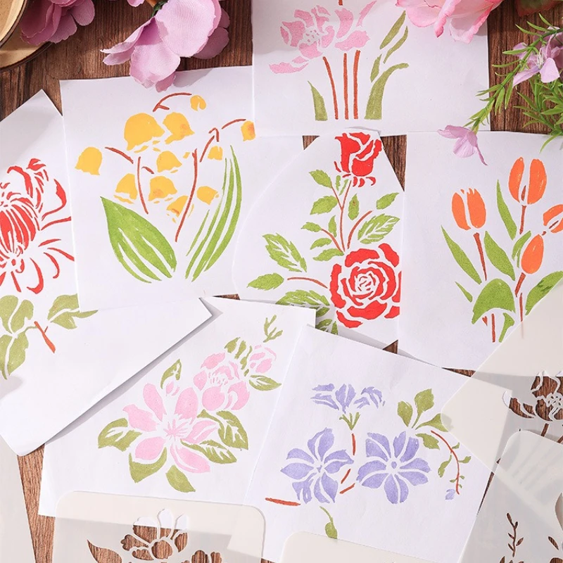 6pcs/set Creative Design Retro Floral Hollow-out Stencils for Art DIY Decor Scrapbook Journal Templates Wall Mandala Stencil
6pcs/set Creative Design Retro Floral Hollow-out Stencils for Art DIY Decor Scrapbook Journal Templates Wall Mandala Stencil