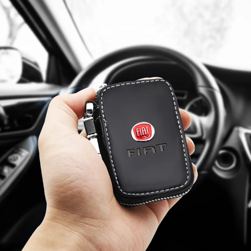 Leather Key Wallet Car Key Bag Multi Function Key Case Accessories For Fiat Abarth 595 695 500 500X Punto Bravo Argo Tipo Panda
Leather Key Wallet Car Key Bag Multi Function Key Case Accessories For Fiat Abarth 595 695 500 500X Punto Bravo Argo Tipo Panda