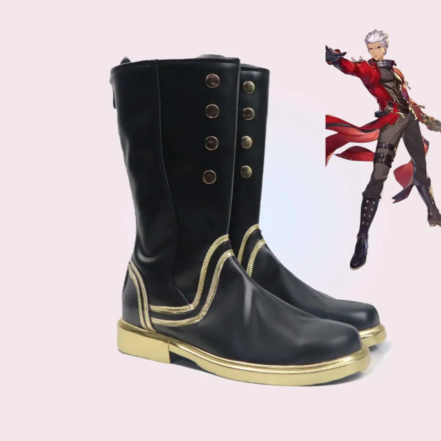 Honkai Star Rail x Fate Stay Night EMIYA Archer Cosplay Shoes Black Boots
Honkai Star Rail x Fate Stay Night EMIYA Archer Cosplay Shoes Black Boots