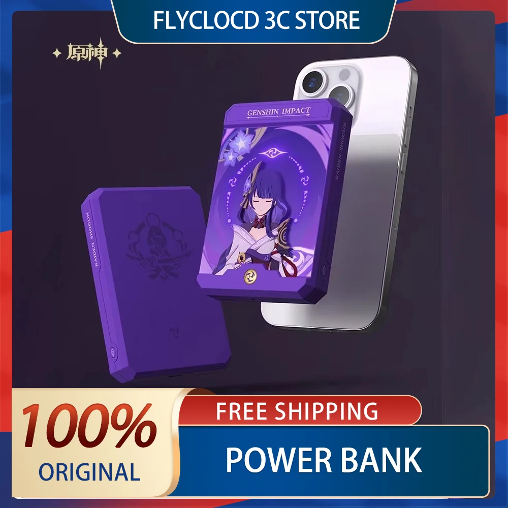Genshin Impact Power Bank Auxiliary Battery Wireless Magnet Products High Capacity Periphery 5000 Mah Accessories Gaming Custom
Genshin Impact Power Bank Auxiliary Battery Wireless Magnet Products High Capacity Periphery 5000 Mah Accessories Gaming Custom