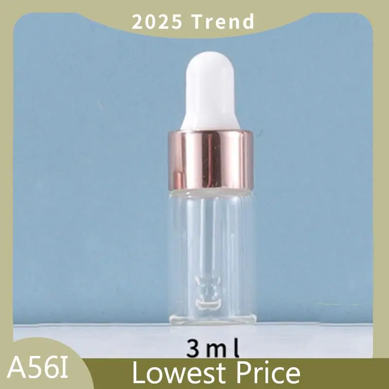Hot Sale 200Pcs Mini Glass Dropper Bottle Clear Essential Oil Dropper Bottles Glass Dropping Sample Containers For Traveling 3Ml
Hot Sale 200Pcs Mini Glass Dropper Bottle Clear Essential Oil Dropper Bottles Glass Dropping Sample Containers For Traveling 3Ml