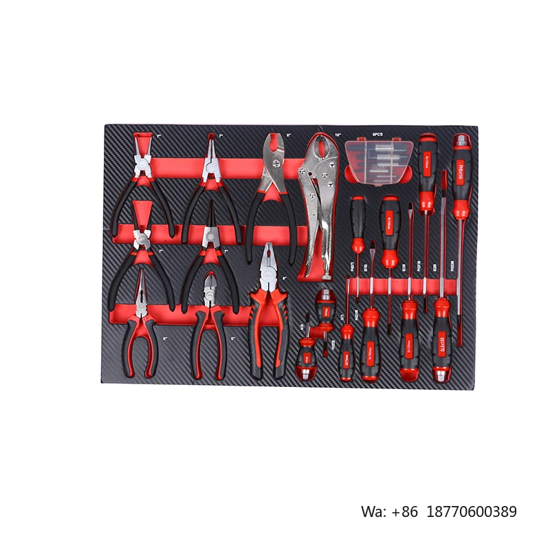 Factory Direct 369-Piece Tool Set, Professional Wrenches/Sockets/Pliers/Screwdrivers, for Workshop & Garage, Mechanical Tool Kit
Factory Direct 369-Piece Tool Set, Professional Wrenches/Sockets/Pliers/Screwdrivers, for Workshop & Garage, Mechanical Tool Kit