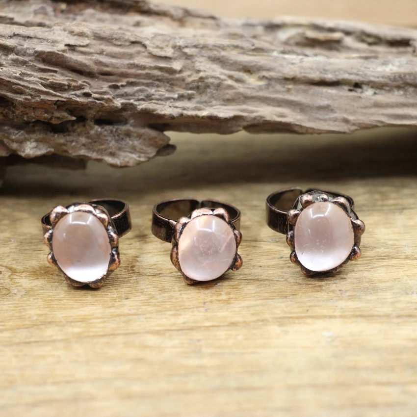 Soldered Bronze Boho Natural Crystal Quartz Rings Vintage Stone Gems Adjustable Band Finger Ring Fashion Women Jewelry,QC4164
Soldered Bronze Boho Natural Crystal Quartz Rings Vintage Stone Gems Adjustable Band Finger Ring Fashion Women Jewelry,QC4164