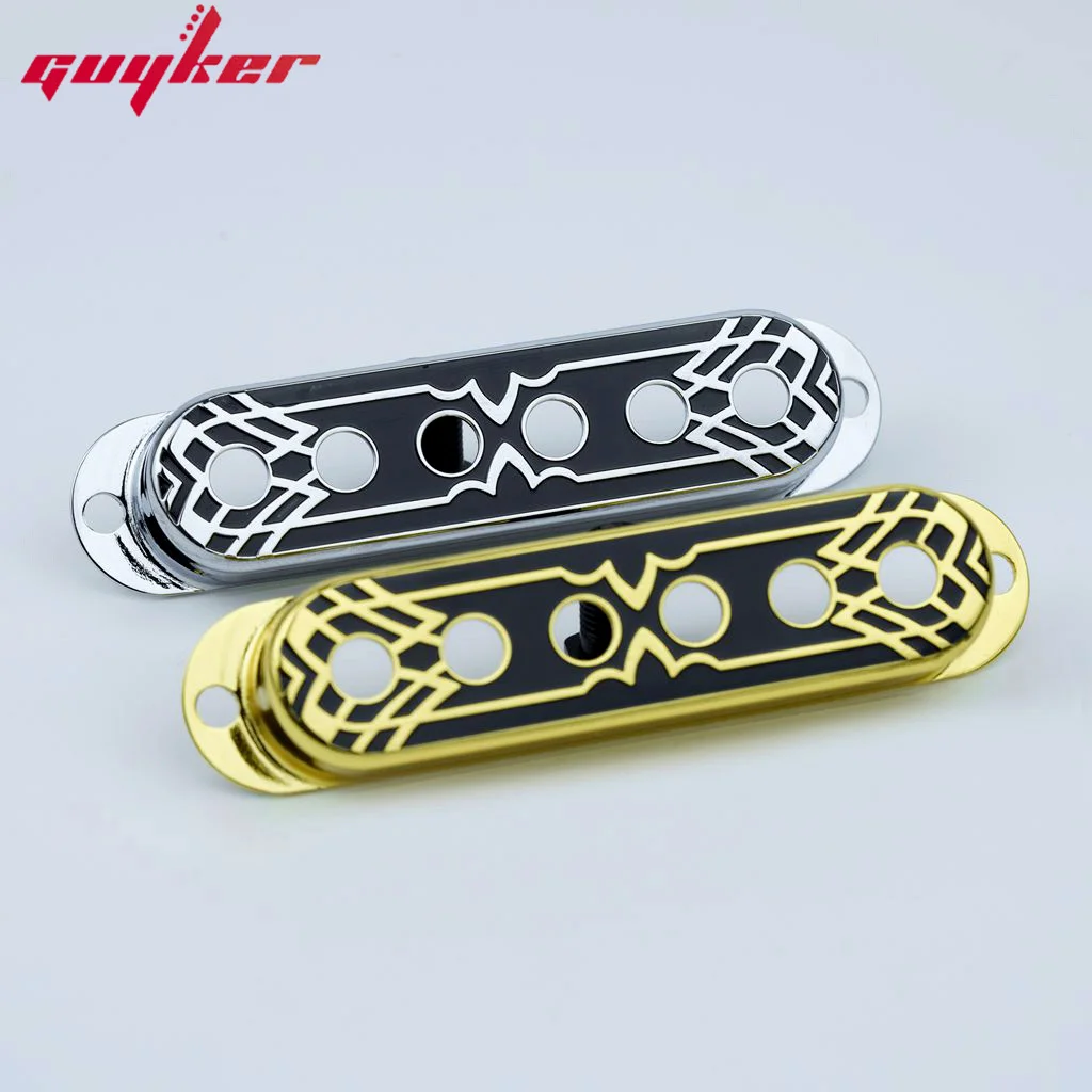 GUYKER Three Single Coil Guitar Pickups Cover Spider Web Pattern For ST Guitar PS008
GUYKER Three Single Coil Guitar Pickups Cover Spider Web Pattern For ST Guitar PS008